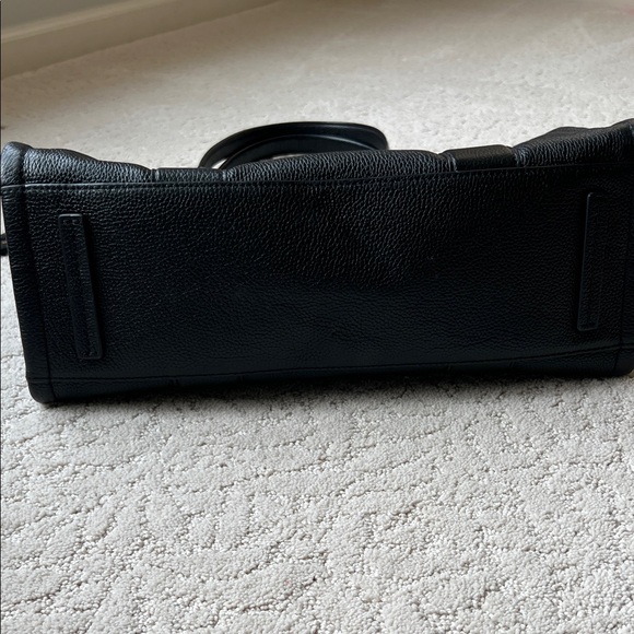 THE LEATHER LARGE TOTE BAG - Picture 8 of 15